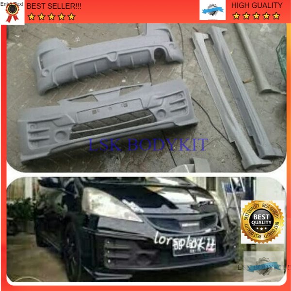 Jual BODYKIT Honda jazz ge8 2011 adaptasi Mugen rs BODY KIT BODIKIT