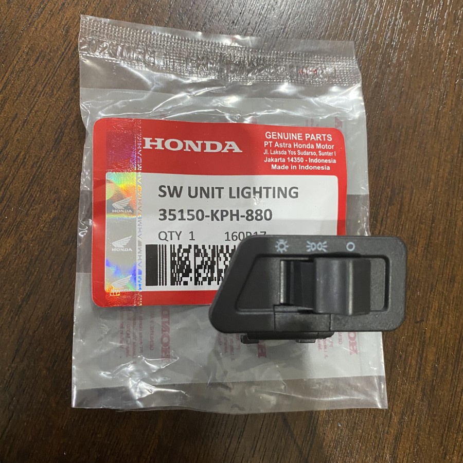 Jual KPH TOMBOL LAMPU ON OFF SWITCH SAKLAR LIGHTING HONDA MOTOR ...