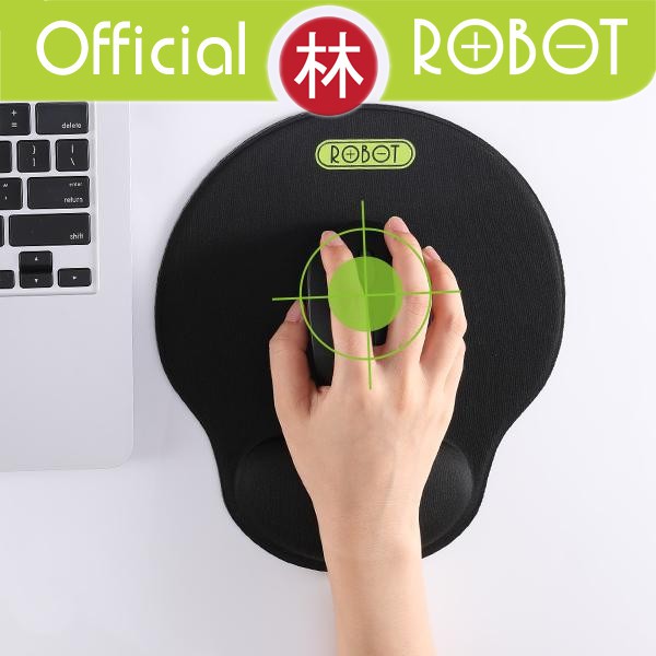 Jual Robot RP02 Non-Slip Ergonomic Wrist Rest Design MousePad | Shopee ...