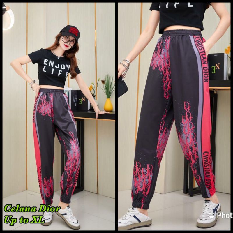 Jual CELANA JOGGER CRISTIAN DIOR PREMIUM Shopee Indonesia