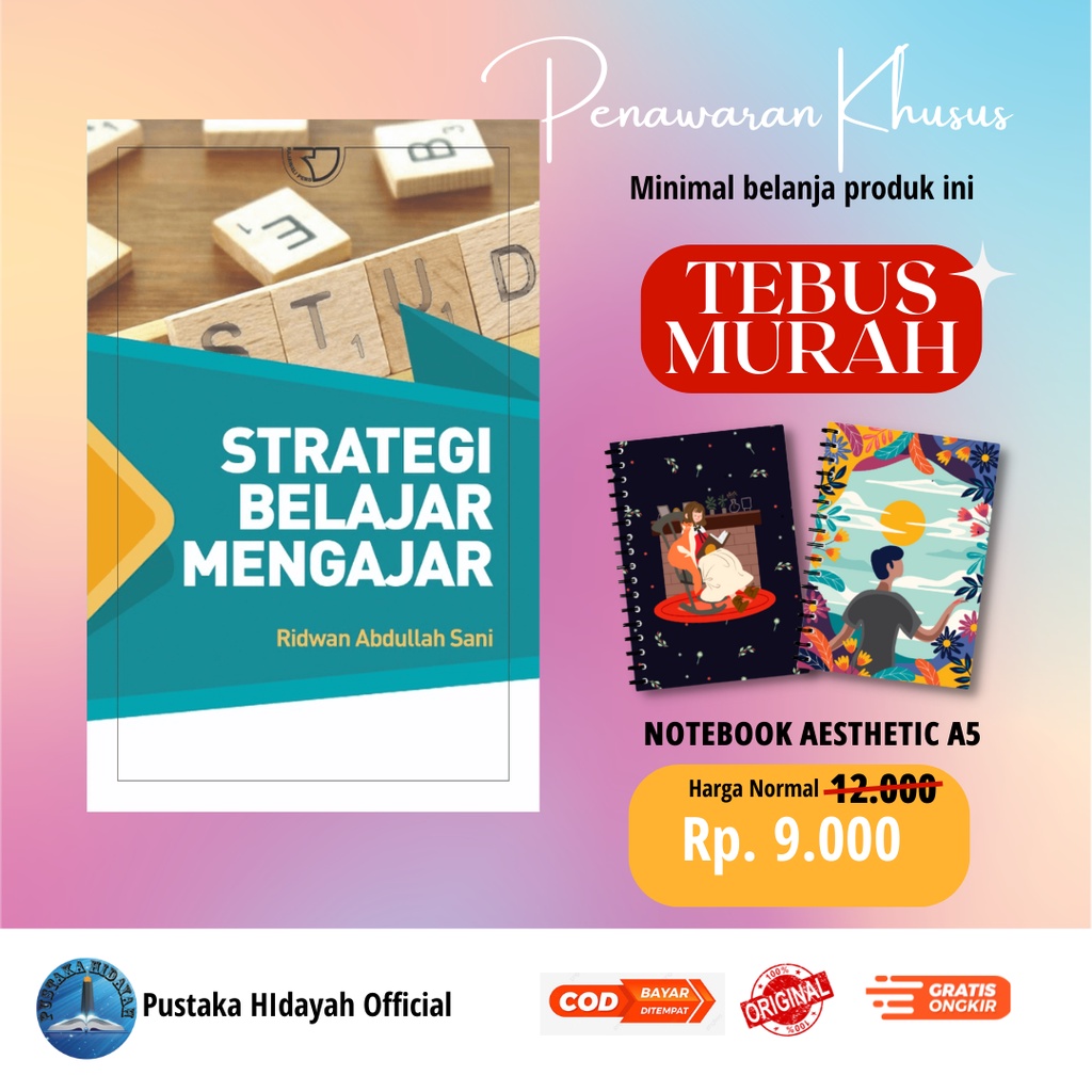 Jual Buku Strategi Belajar Mengajar - Ridwan Abdullah Sani | Rajawali ...