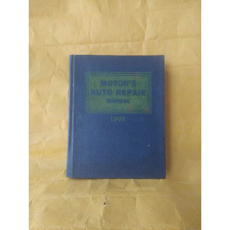 Jual MOTOR'S AUTO REPAIR MANUAL 1962 (ORIGINAL) Shopee Indonesia
