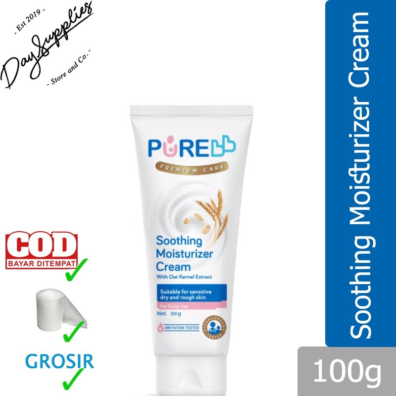 Jual Pure Baby Soothing Moisturizer Cream 100g / 200g (Untuk KULIT