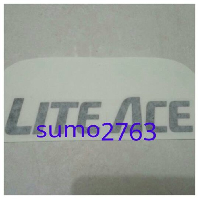Jual sticker LITE ACE # gran max versi export stiker LITEACE gran max ...