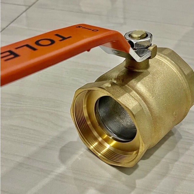 Jual TOLEDO 3” inci Ballvalve 3inchi kuningan asli drat dalam stop ...