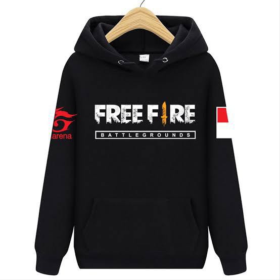 Jaket hoodie free on sale fire