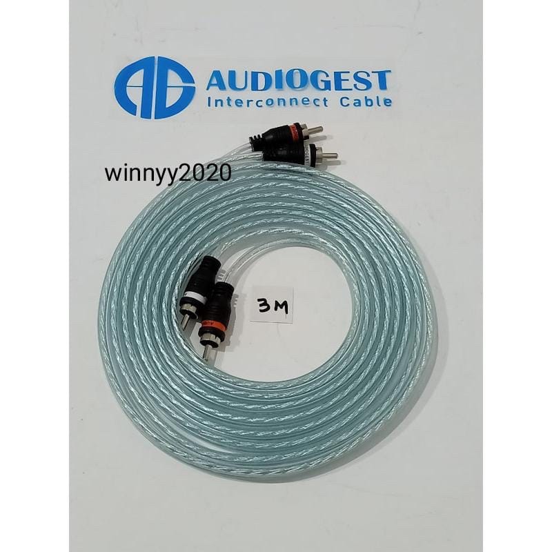 Jual Kabel Audio RCA Audiogest 3m | Shopee Indonesia
