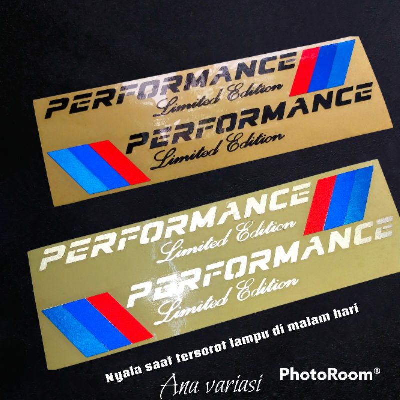 Jual Stiker Cutting Bmw Performance Pasang Stiker Mobil Bmw