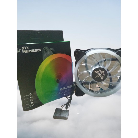 Jual NYK Nemesis Fan Case AURA RGB | Shopee Indonesia