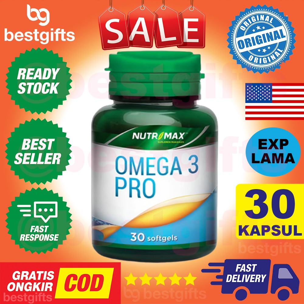 Jual NUTRIMAX OMEGA 3 PRO 30 KAPSUL | Shopee Indonesia