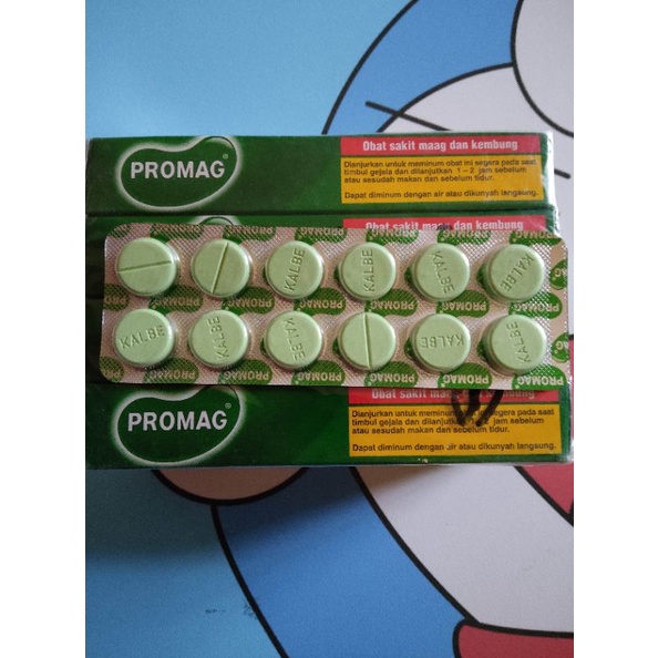 Jual PROMAG Tablet 1 Blister Isi 10 Tablet Obat Sakit Maag Dan Kembung ...