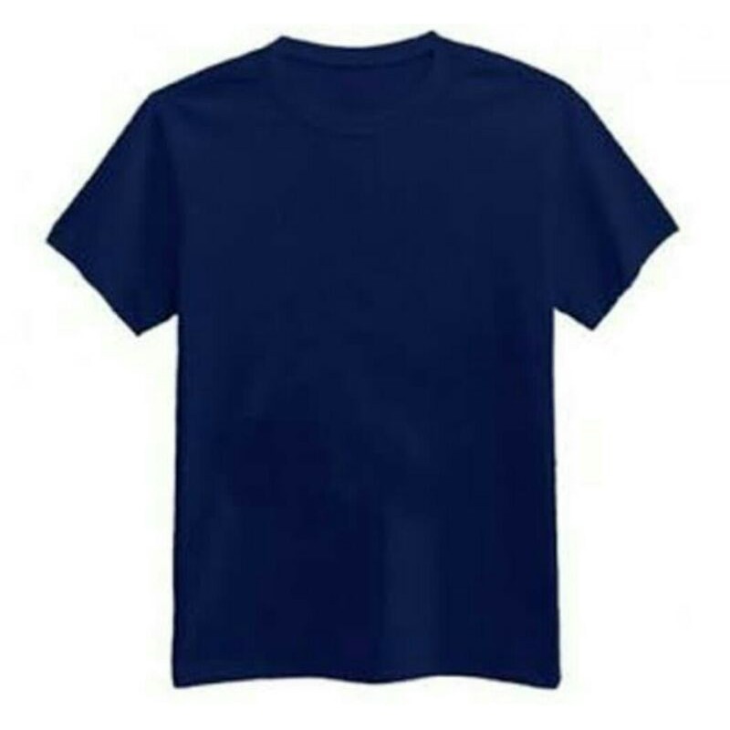 Jual Kaos Polos Warna Navy | Shopee Indonesia