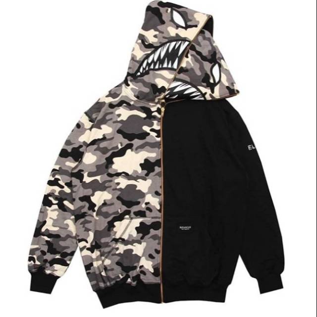 Elfamous phantom cheap double hoodie