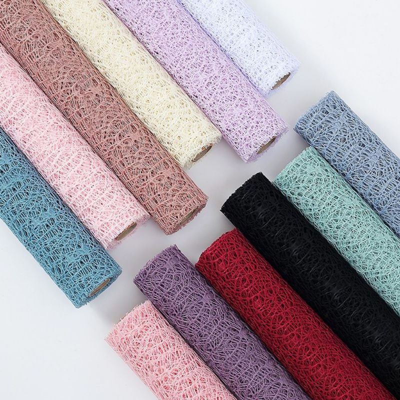 Jual Wrapping Jaring Jala Spider Hiasan Vas Guci Buket Bunga Kering ...