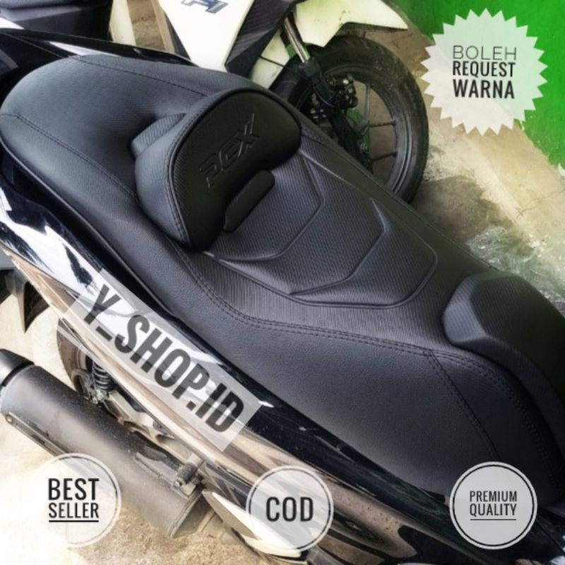 Jual Cover Jok Motor Pcx 150 Pcx 160 MBtech Custom Model Eropa | Shopee