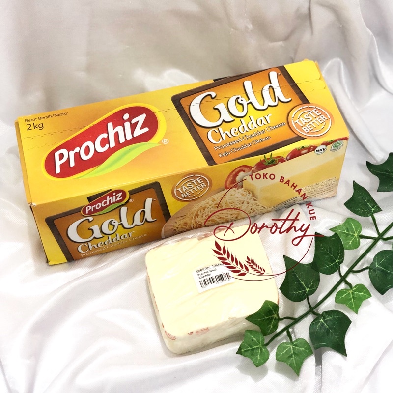 Jual PROCHIZ GOLD KEJU CHEDDAR POTONGAN | Shopee Indonesia