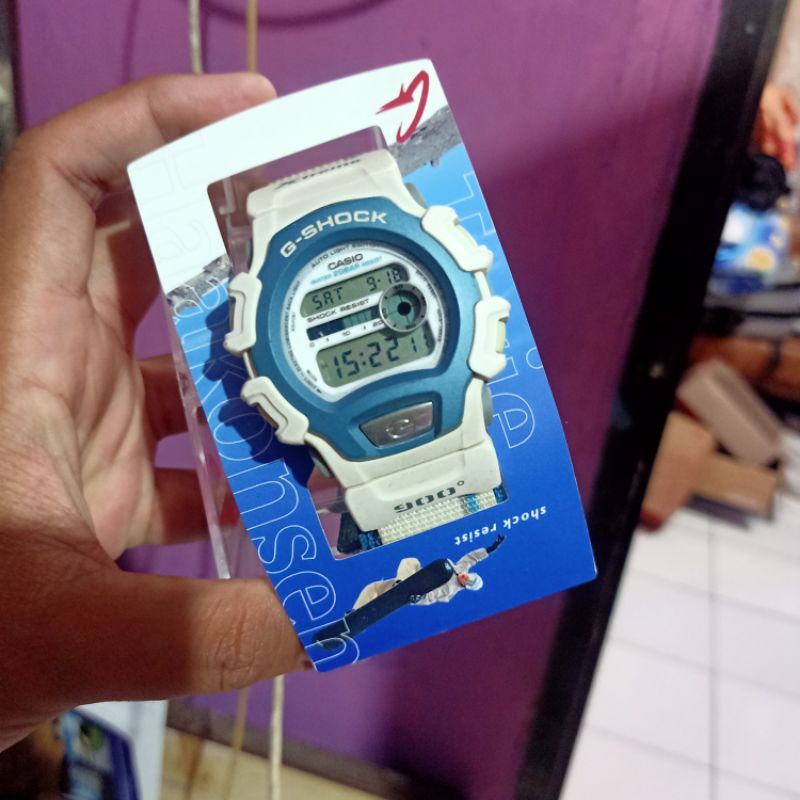 Casio G-Shock dw 004 terje hakosen jam jadul G-Shock lawas velkro Velcro  obral Bekasi sky es