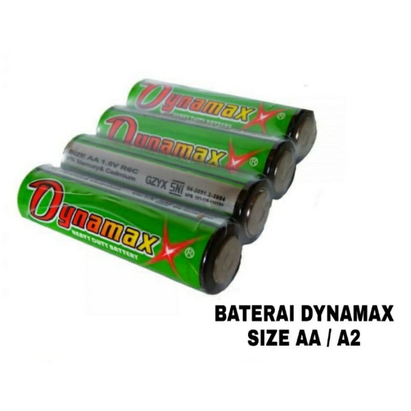Jual BATERAI DYNAMAX SIZE AA/A2 ISI 4 | Shopee Indonesia