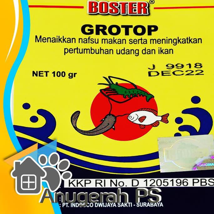 Jual Boster Grotop Vitamin Ikan Anps Shopee Indonesia