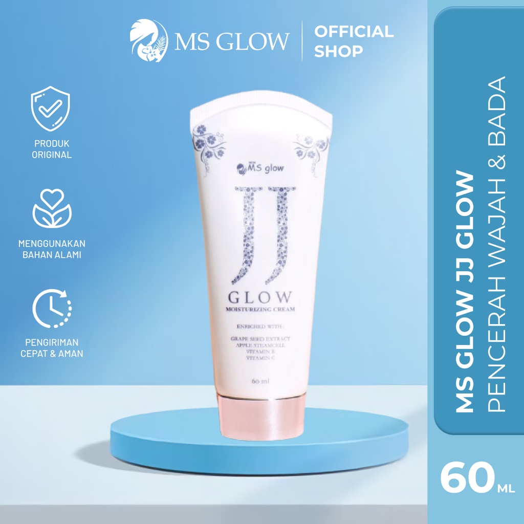 Jual Ms Glow Jj Glow Moisturizer Cream Original Ampuh Mencerahkan Kulit