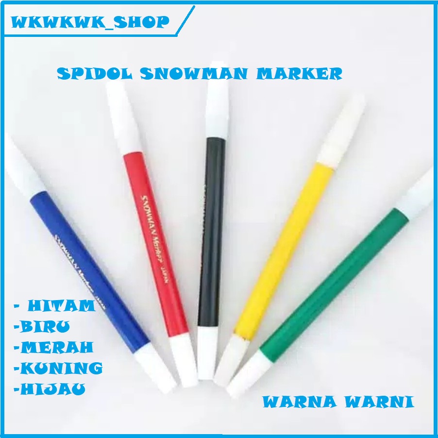 Jual Spidol Snowman Marker Kecil Satuan Shopee Indonesia