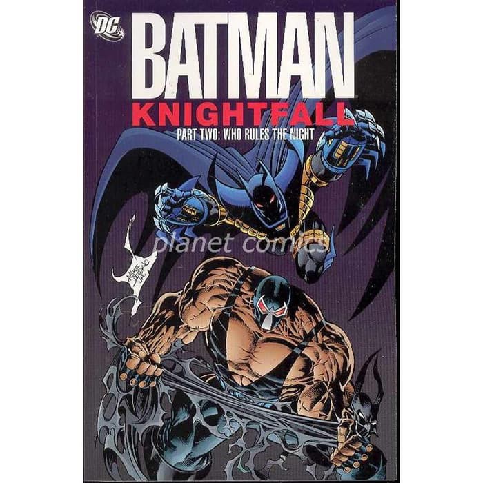 Jual Batman Knightfall TP Part 2 Who Rules The Night - STAR10509 ...
