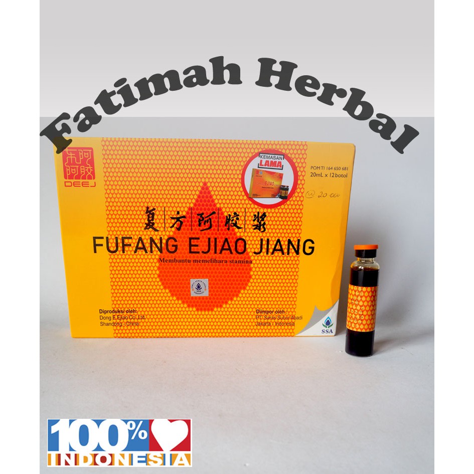 Jual Fufang Ejiao Jiang Menambah Trombosit Ecer 1 Botol Shopee Indonesia 