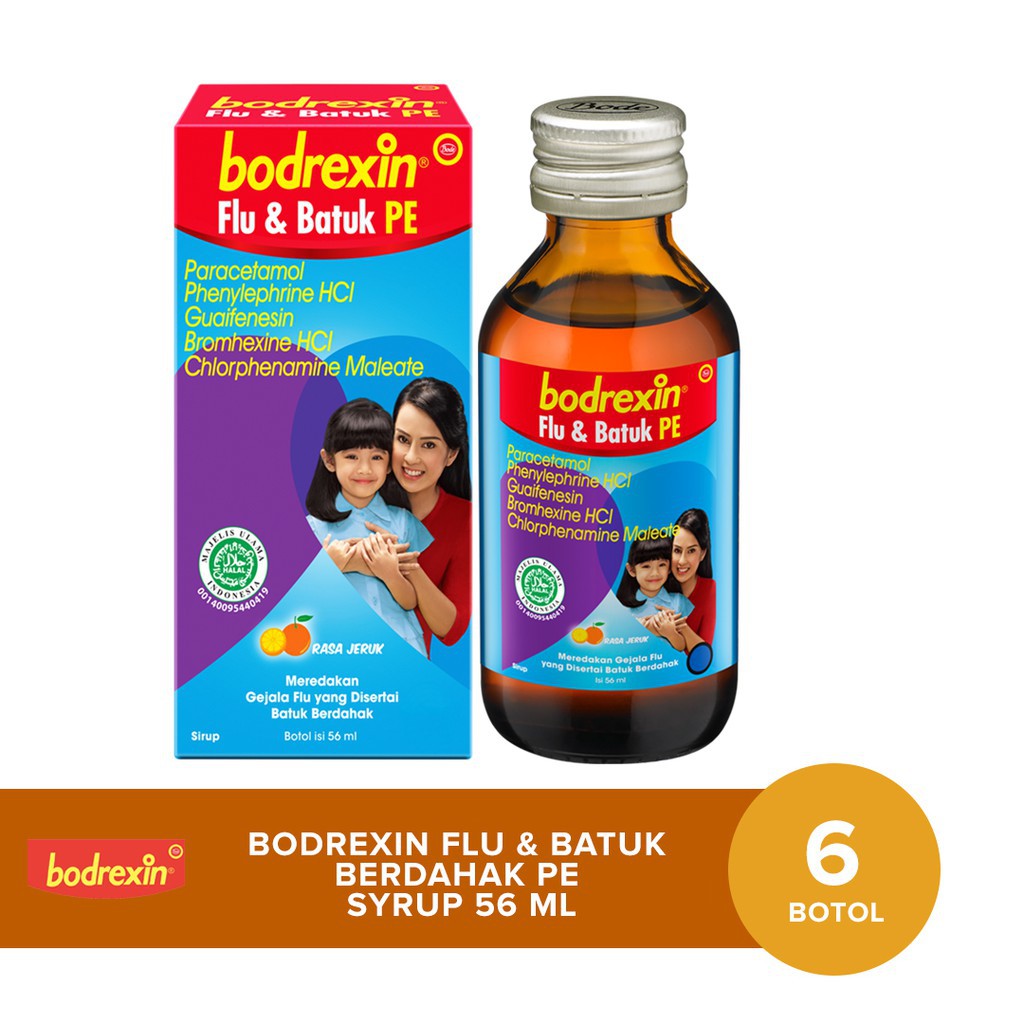 Jual bodrexin syrup flu and batuk 56ml | Shopee Indonesia