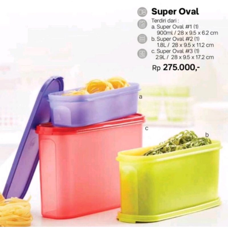 Jual super oval/super oval set/super oval lime/super oval