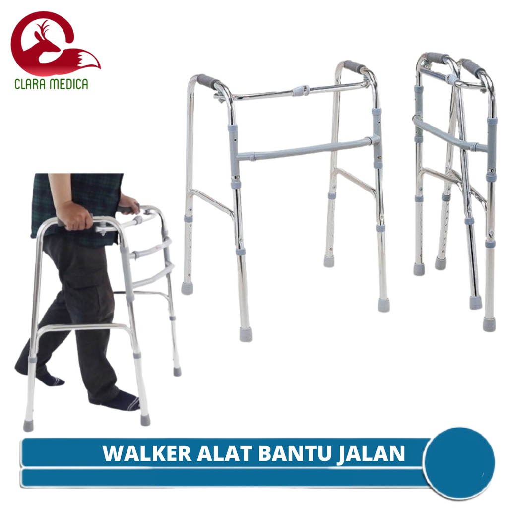Jual Cod Walker Tanpa Roda Lipat Sella / Tongkat Bantu Jalan / Walker ...