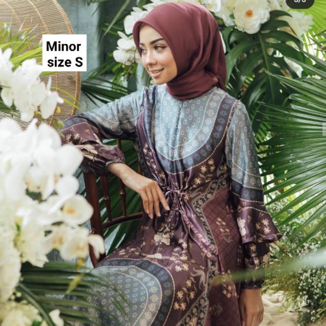 NONAETAL Rafflesia Whisper Tunic Embroidery Extra Size (Set)