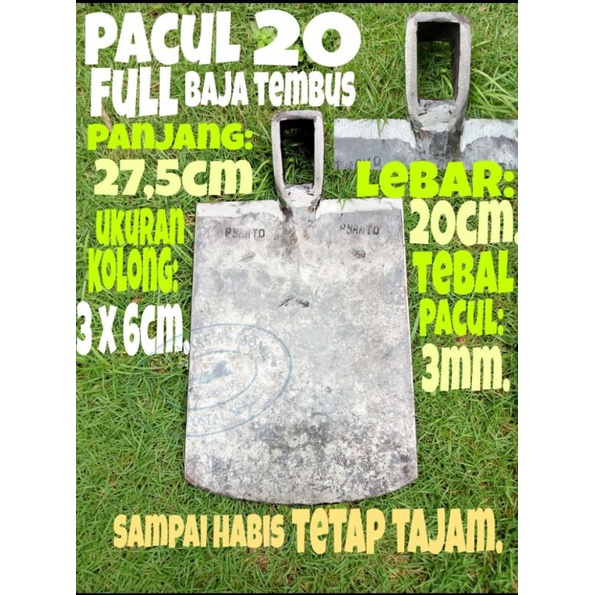 Jual PACUL CANGKUL pande cap mripat full wojo /wojo tembus | Pacul anti ...