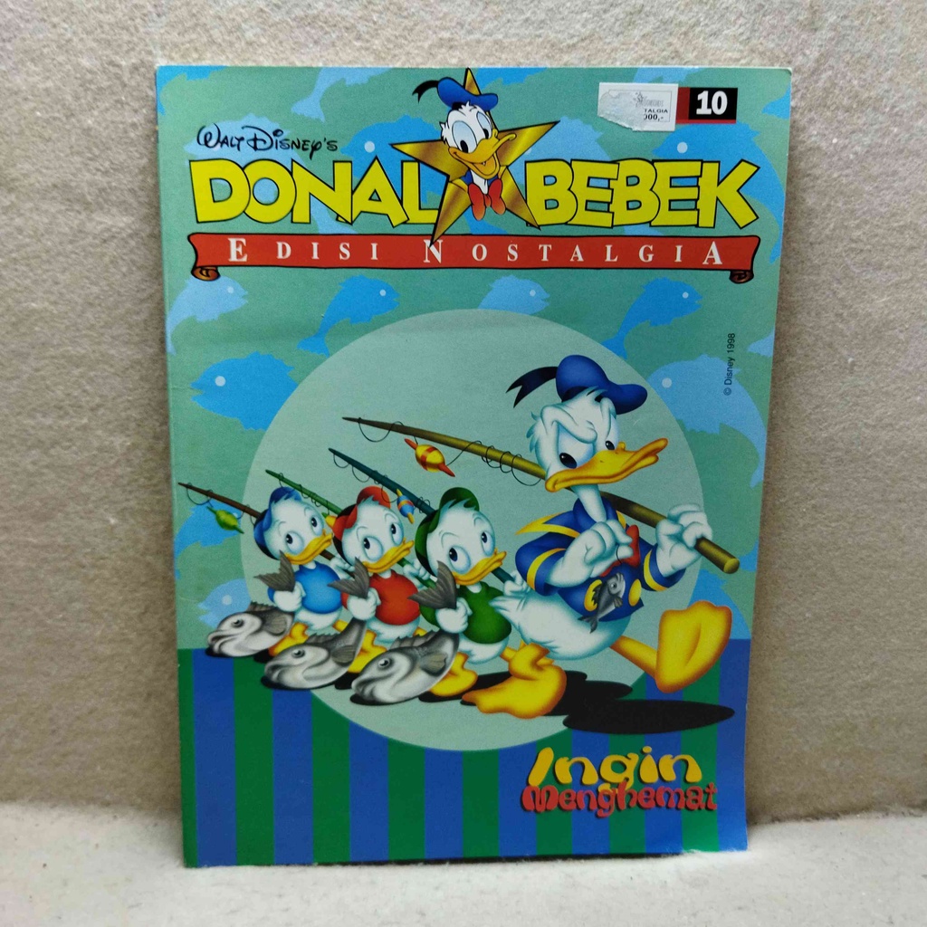 Jual Komik Walt Disneys Donal Bebek No 10 Edisi Nostalgia Shopee Indonesia