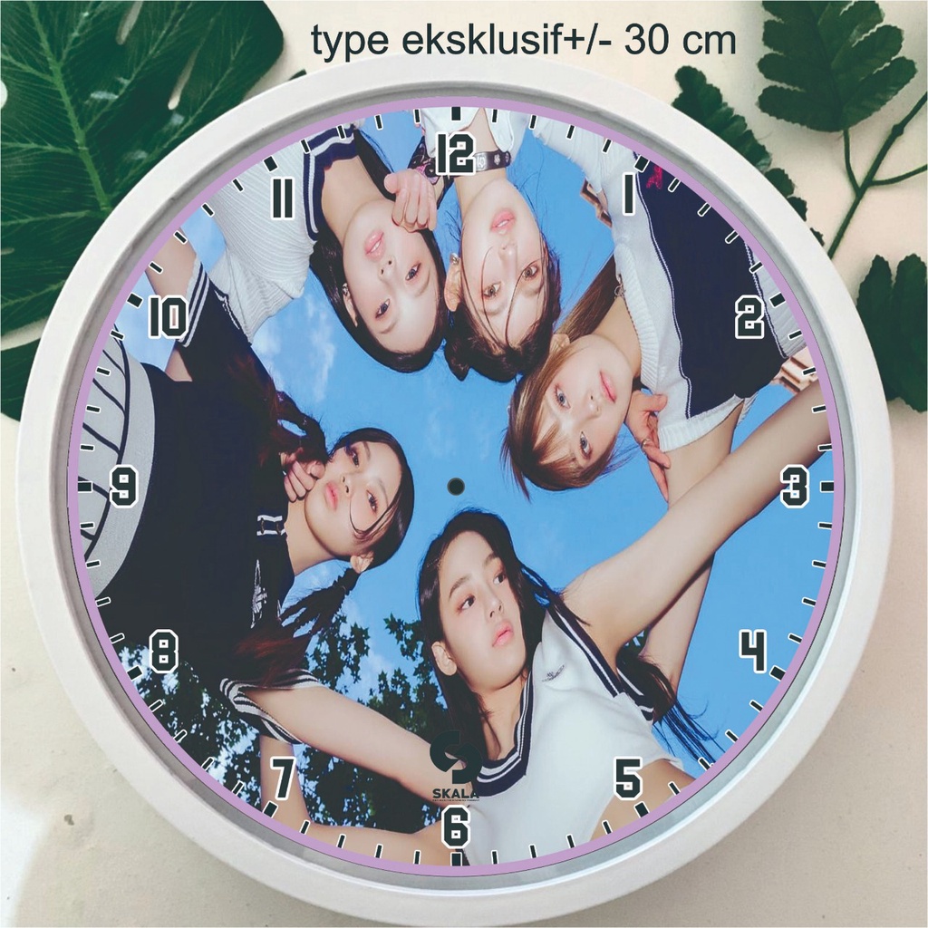Jual Jam Dinding New Jeans Jam New Jeans Jam kpop Jam dinding kpop (unofficial) Shopee