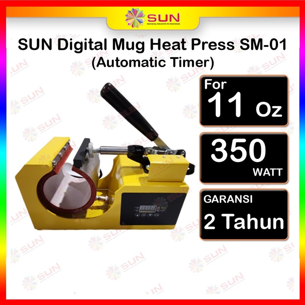 Jual FREESUB - Mesin Press Sablon Mug / Gelas / Asbak / Tumbler ...