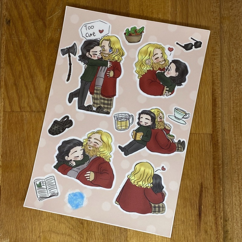Jual ThorKi (Thor/Loki) Cut Sticker | Shopee Indonesia
