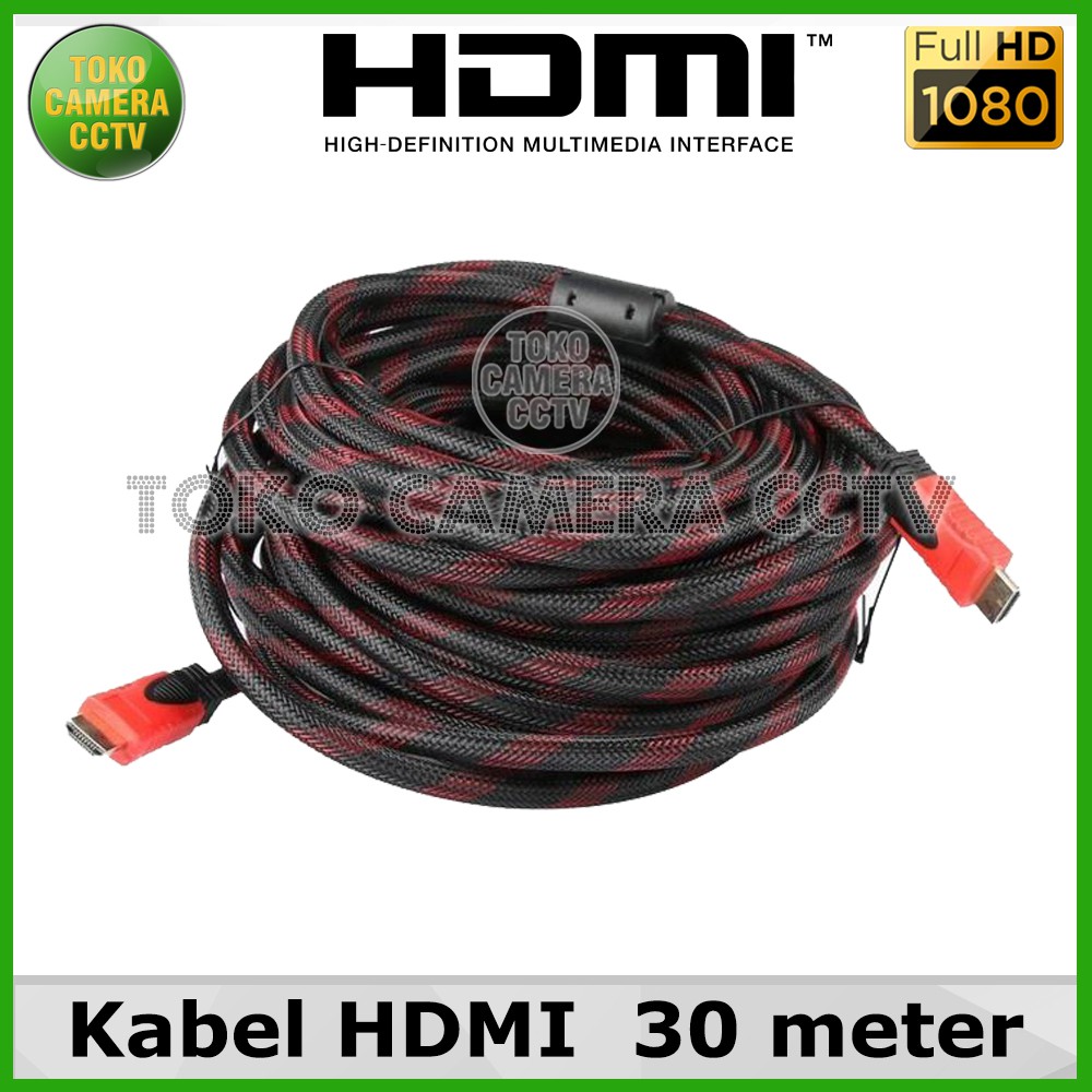 Jual KABEL HDMI 30 METER / HDMI TO HDMI 30M | Shopee Indonesia