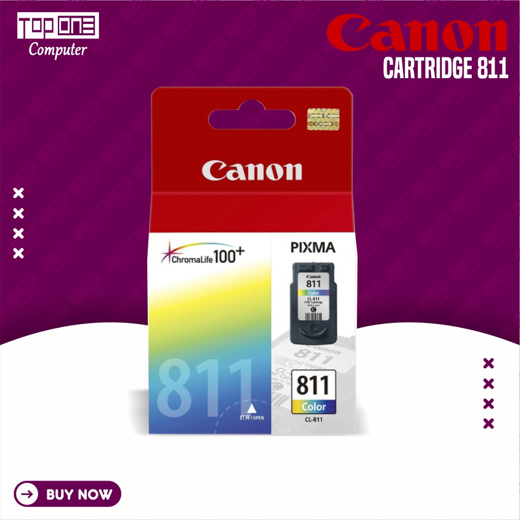 Jual Catridge canon pg811 warna colour / pg810 hitam black untuk ...