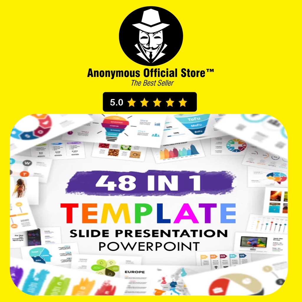 Jual KOLEKSI 48 TEMPLATE PPT PREMIUM SLIDE PRESENTASI POWER POINT ...