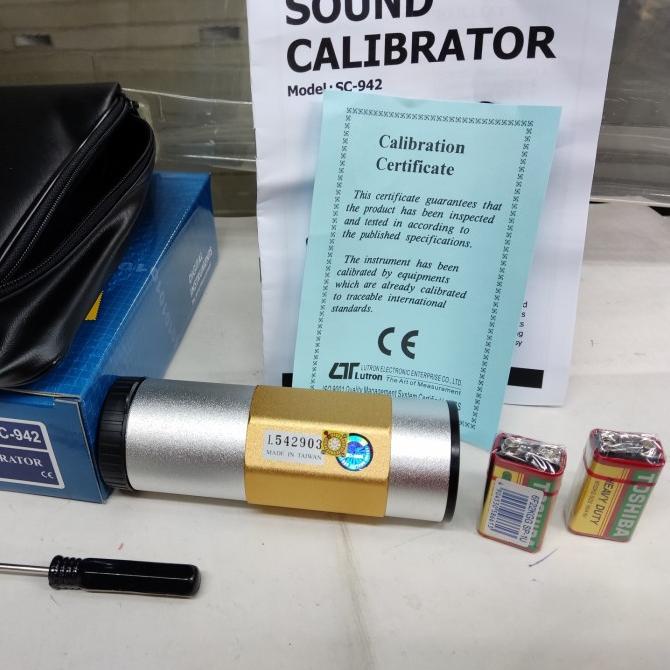 Jual Sound Calibrator Lutron Sc-942 | Shopee Indonesia