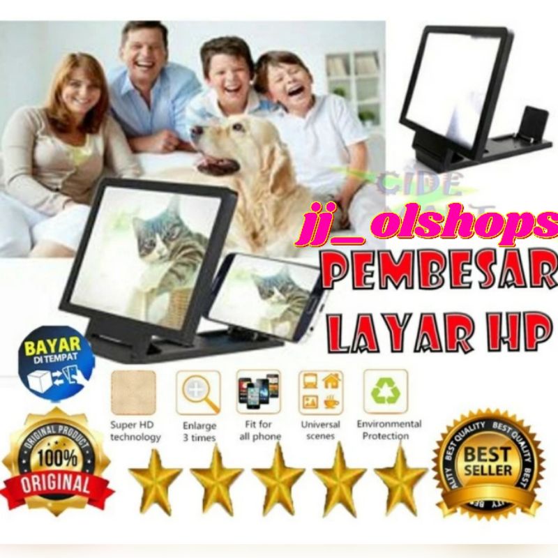 Jual PERBESAR LAYAR HP PHONE SCREEN MAGNIFIER KACA PEMBESAR HP | Shopee