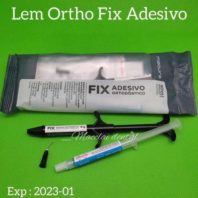Jual LEM BEHEL ORTHO SERUPA HALEOSIT TANPA BONDING DENTAL FIX ADESIVO
