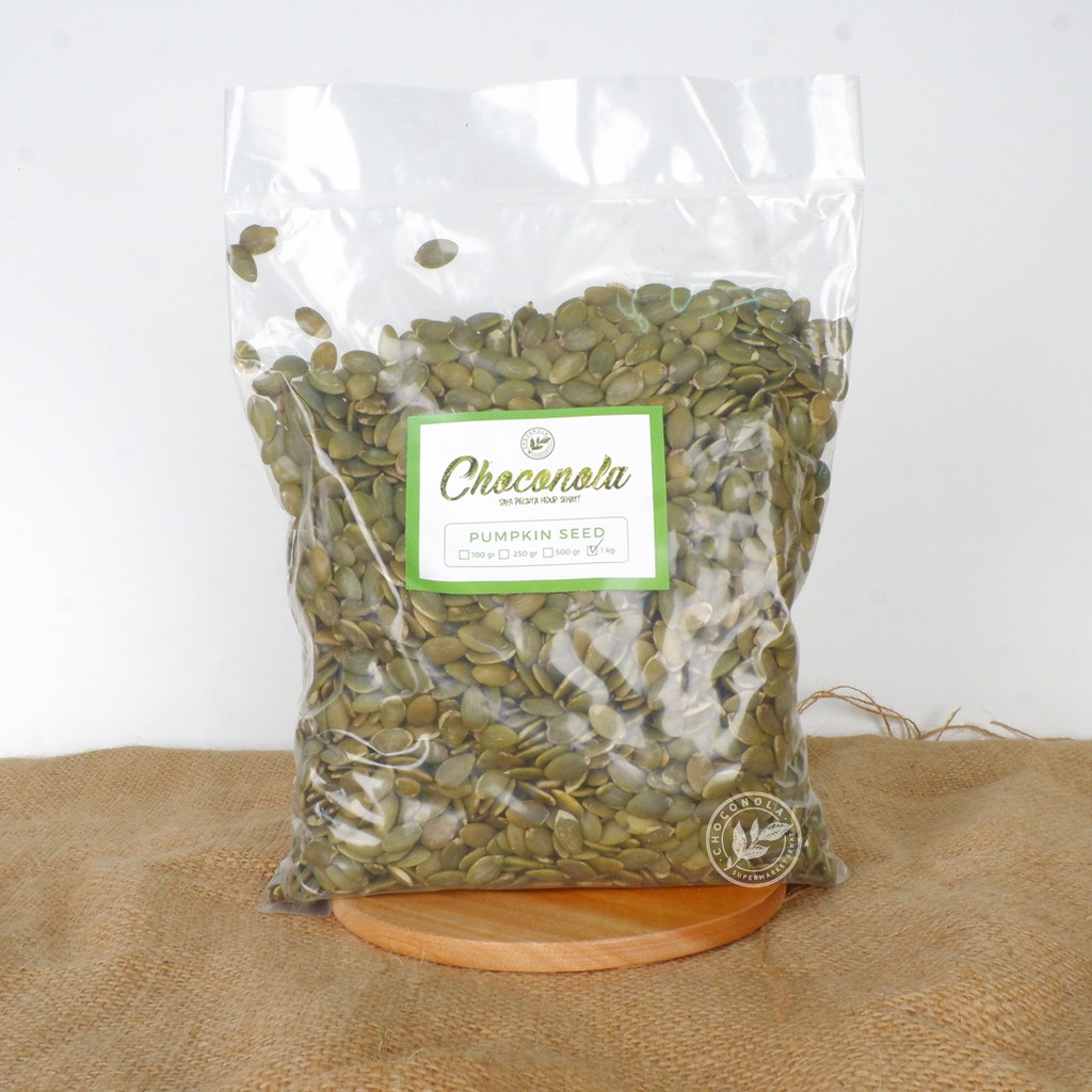 Jual Pumpkin Seeds 1kg (Biji Labu / Seed 1 kg) Choconola | Shopee Indonesia