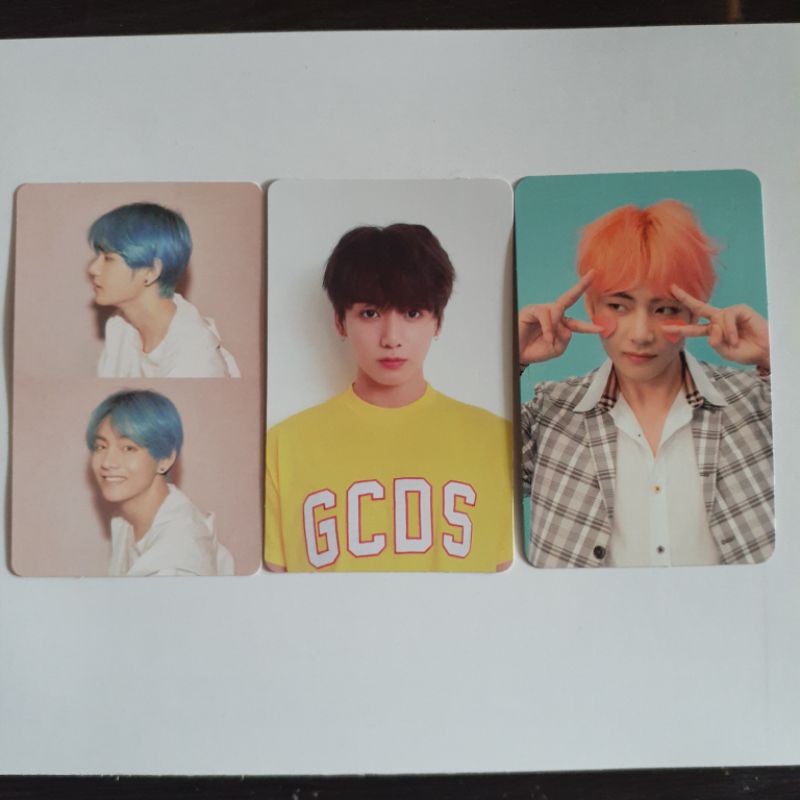 Jual photocard official bts (tae persona v1, tae answer f, jk her v ...