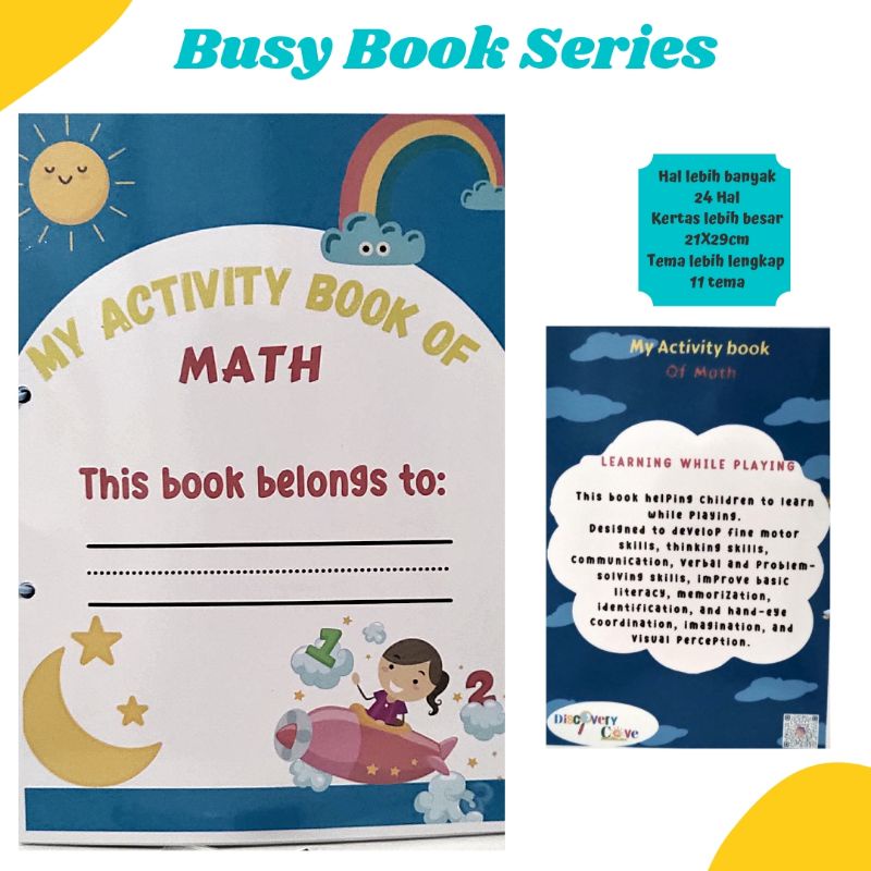 Jual Busy book / Activity book / PRE MATH book | Shopee Indonesia