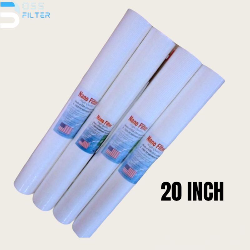 Jual CATRIDGE FILTER AIR 20 INCH / SEDIMEN FILTER AIR 20 INCH / SPUN ...