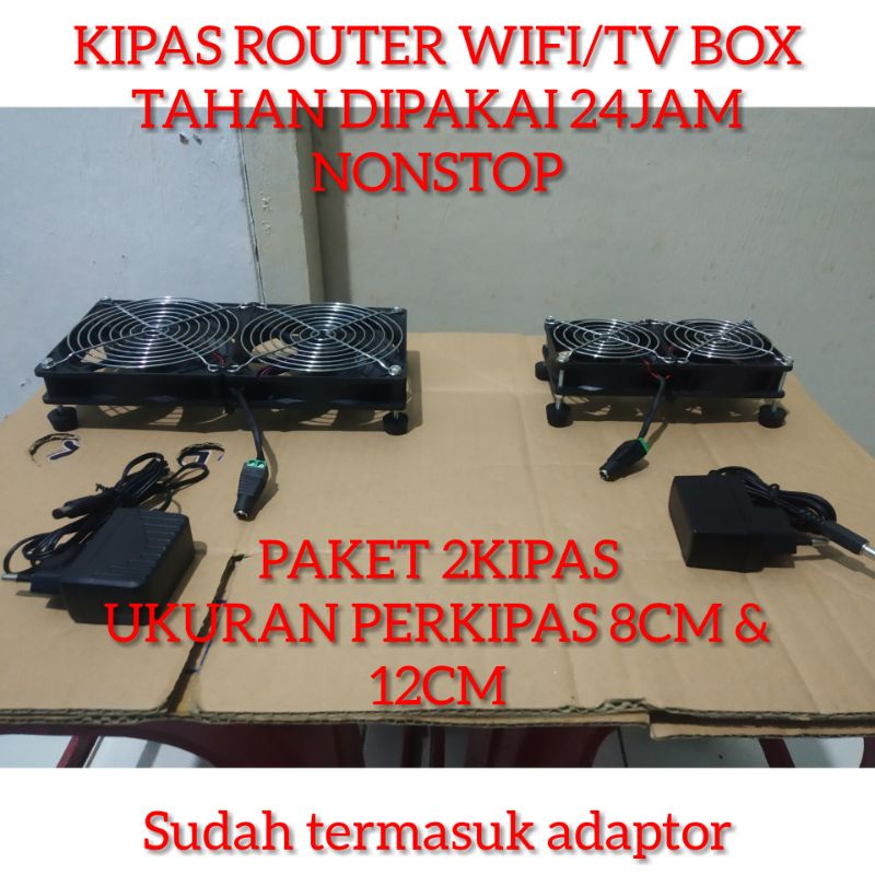 Jual Kipas fan pendingin router WiFi STB set top tv box bok fulset ...