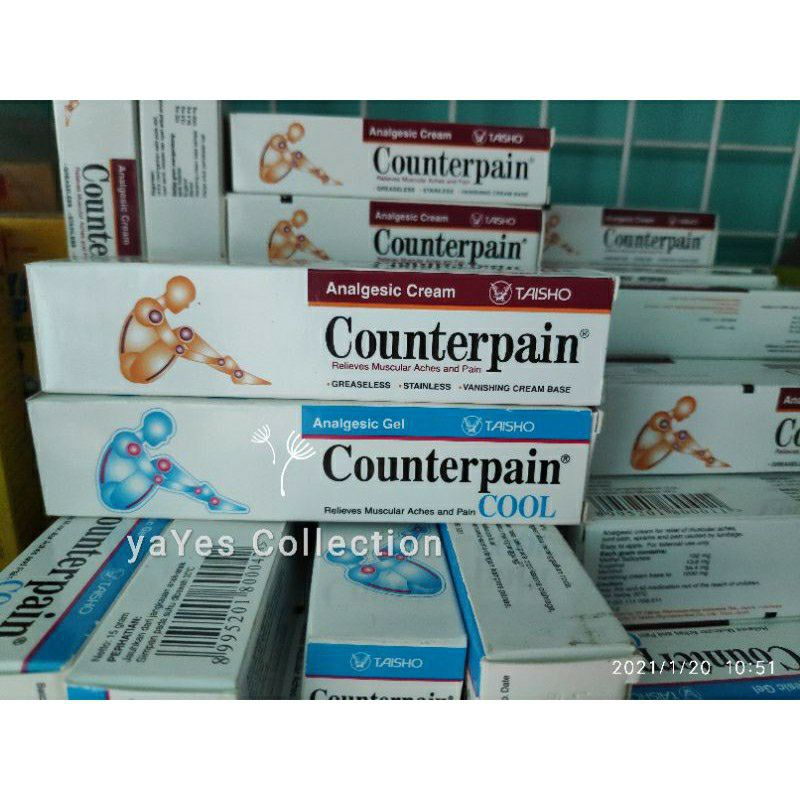 Jual Counterpain 5gr conterpain 15gr Cool Hot merah pengurang rasa ...