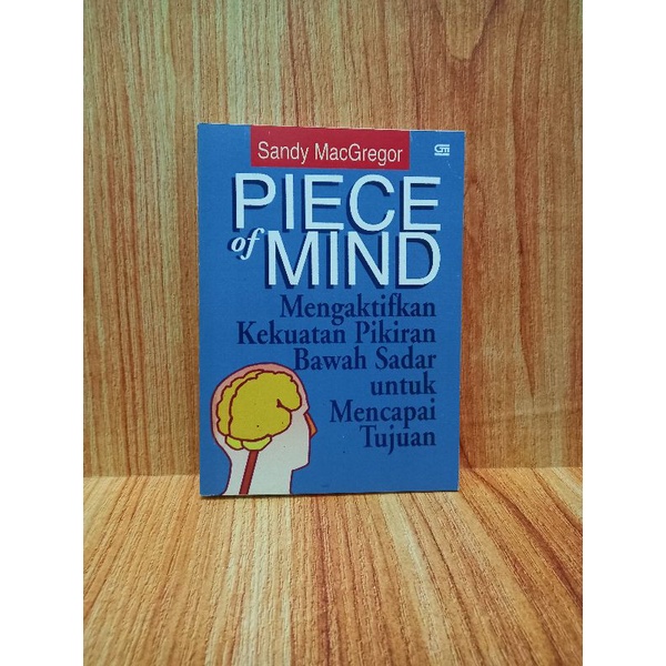 Jual BUKU PIECE OF MIND(MENGAKTIFKAN KEKUATAN PIKIRAN BAWAH SADAR UNTUK ...