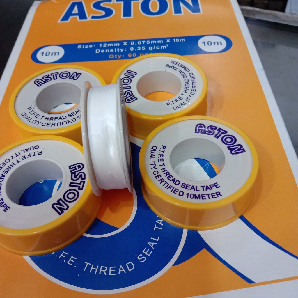 Jual Seal Tape | Seal Tape Merek Aston | Isolasi | Selotip untuk Pompa ...